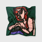 ¥シルクスカーフ「untitled」Miriam Hosner