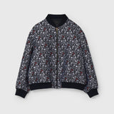 【店舗先行販売】ジャカードスタンドブルゾン 「モノクロの世界」