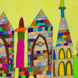 ¥「ハンガリー国立議事堂」原画作品Yoriko Kotera