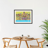 ¥「ハンガリー国立議事堂」原画作品Yoriko Kotera