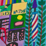 ¥「理髪店」原画作品Yoriko Kotera