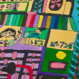 ¥「理髪店」原画作品Yoriko Kotera