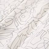 ノーカラーシャツ「夏の魔物」