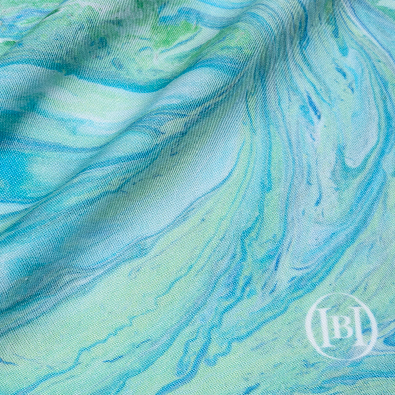 [In-store exclusive] Silk-blend bandana "Northwest Airlines"