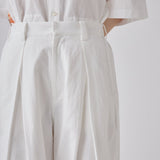 ￥【予約商品｜10月上旬お届け】Embroidered Barrel-Leg Pleated Pants「Untitled」Willy De Smedt