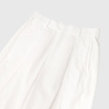 ￥【予約商品｜10月上旬お届け】Embroidered Barrel-Leg Pleated Pants「Untitled」Willy De Smedt