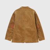 ￥【予約商品｜10月中旬お届け】Embroidered Corduroy Jacket「marina-moji003」　Beigemarina
