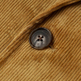 ￥【予約商品｜10月中旬お届け】Embroidered Corduroy Jacket「marina-moji003」　Beigemarina