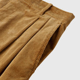 ￥【予約商品｜10月中旬お届け】Embroidered Corduroy Pants「marina-moji003」　Beigemarina