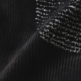 ￥【予約商品｜10月中旬お届け】Embroidered Corduroy Pants「marina-moji003」　Charcoalmarina