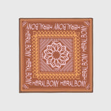 ￥【予約商品｜10月上旬お届け】【HEART】Easy Care Scarf　 MochaHERALBONY