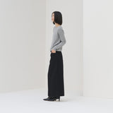 デニムスカート（ブラック）「heart-mm2024」