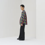 バンドカラーシャツ「My world」