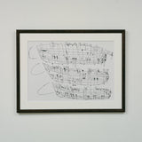 ￥「楽譜111」原画作品Koji Nishioka