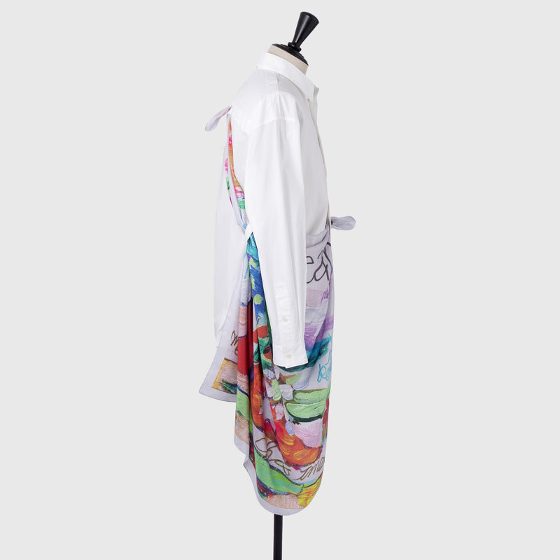 [Pre-order item | Delivery early to mid-November] Silk scarf "Christmas Tree"