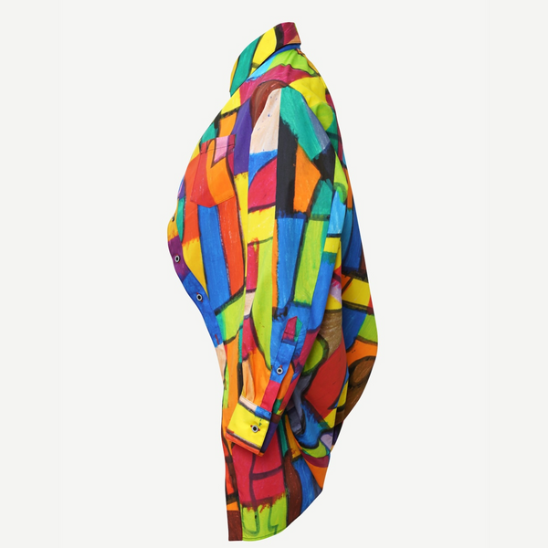 【予約商品｜3月下旬お届け】ANREALAGE×HERALBONY BALL SHIRT「埴生の宿」