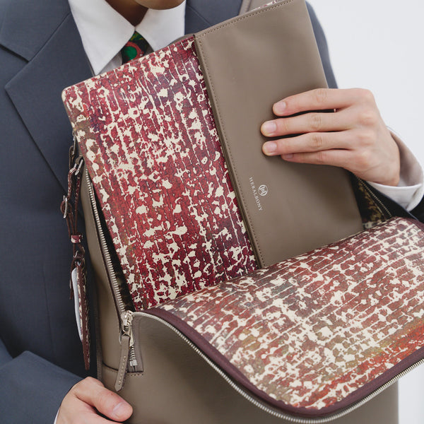 ￥【予約商品｜12月中旬お届け】レザーリュック「楽譜」Kaoru Iga