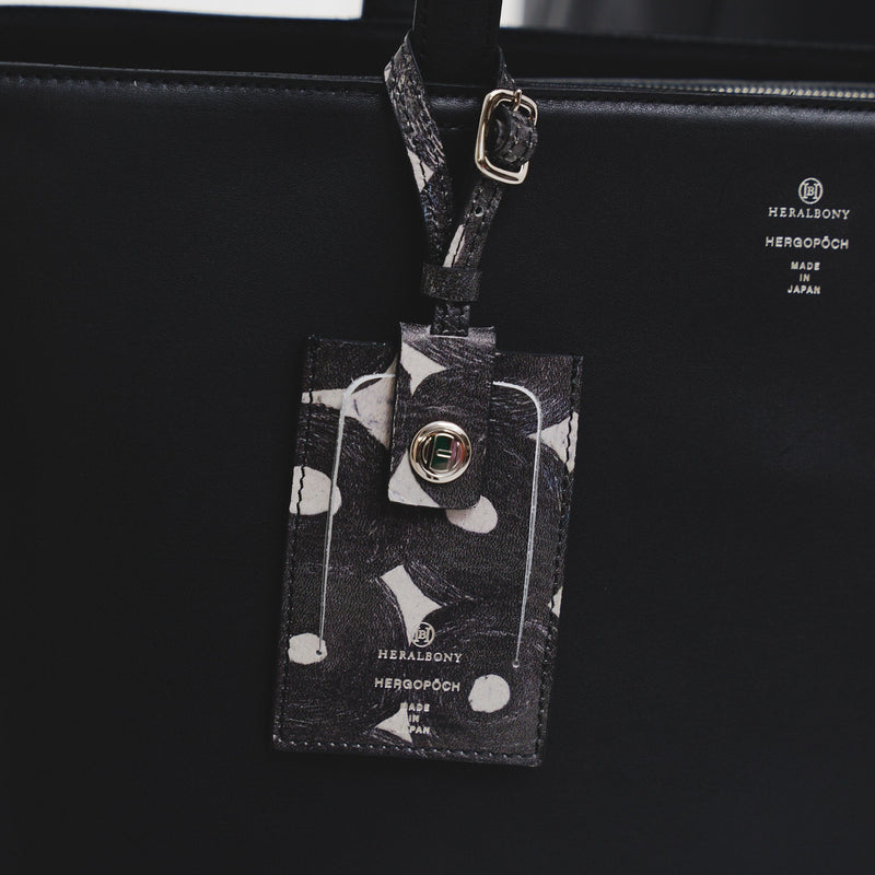 ￥【予約商品｜12月中旬お届け】レザートートバッグ「（無題）（丸）」Sanae Sasaki