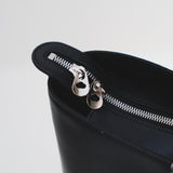 ￥【予約商品｜12月中旬お届け】レザートートバッグ「（無題）（丸）」Sanae Sasaki