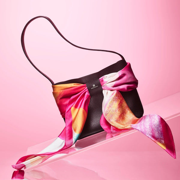 ￥【予約商品｜12月上旬お届け】スカーフコンビレザーショルダーHERALBONY