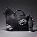 ￥【予約商品｜12月上旬お届け】スカーフコンビレザートートHERALBONY