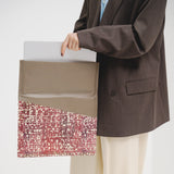 ￥【予約商品｜12月中旬お届け】レザーPCケース「楽譜」Kaoru Iga