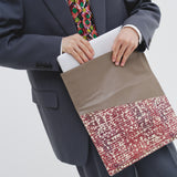 ￥【予約商品｜12月中旬お届け】レザーPCケース「楽譜」Kaoru Iga