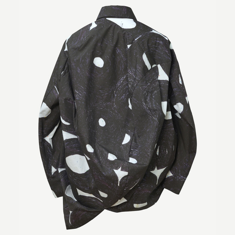 【予約商品｜3月下旬お届け】ANREALAGE×HERALBONY BALL SHIRT「（無題）（丸）」