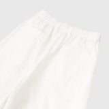 【予約商品｜10月上旬お届け】Embroidered Barrel-Leg Pleated Pants「Untitled」