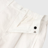 【予約商品｜10月上旬お届け】Embroidered Barrel-Leg Pleated Pants「Untitled」