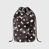 CUTTING LEATHER BUCKET BAG「（無題）（丸）」Sanae Sasaki