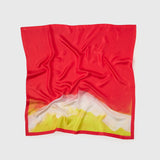 【予約商品｜1月下旬お届け】シルクスカーフ「朝焼け」