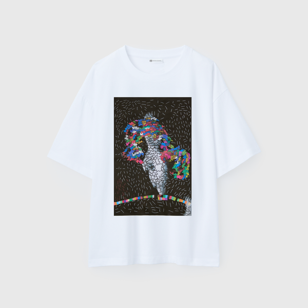 [松岡一哲×吉田陸人] プリントTシャツ「Untitled #9」