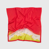 ￥【予約商品｜1月下旬お届け】シルクスカーフ「朝焼け」Daiki Ito