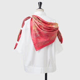 ￥【予約商品｜1月下旬お届け】シルクスカーフ「節分」Madoka Nishimura