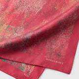 ￥【予約商品｜1月下旬お届け】シルクスカーフ「節分」Madoka Nishimura