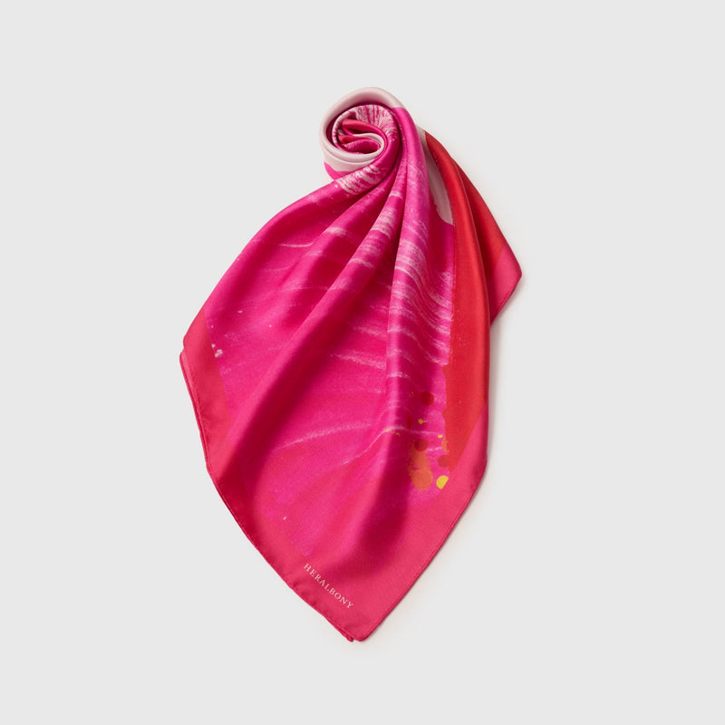 予約商品｜1月下旬お届け】シルクスカーフ「タイトル不明」 – HERALBONY