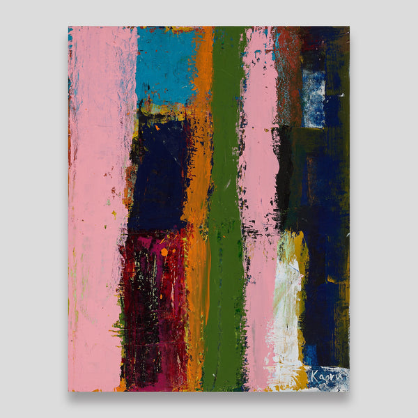 "Cycling Road IV" original artwork