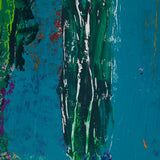 "Cycling Road II" original artwork