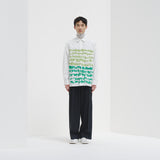 レギュラーカラーシャツ「green brush-mm2025」