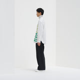 レギュラーカラーシャツ「green brush-mm2025」