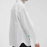 レギュラーカラーシャツ「green brush-mm2025」