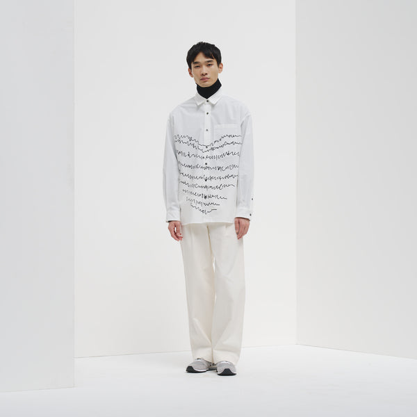 レギュラーカラーシャツ「heart-mm2024」