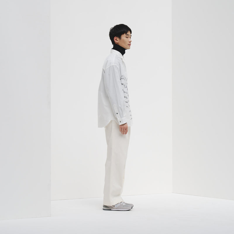 レギュラーカラーシャツ「heart-mm2024」