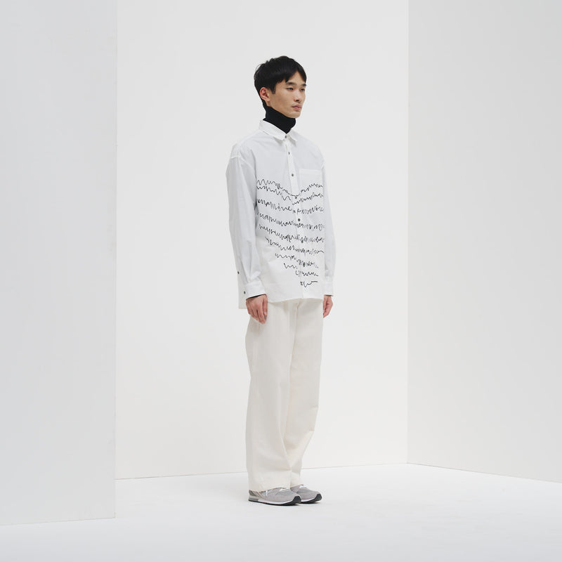 レギュラーカラーシャツ「heart-mm2024」