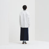 レギュラーカラーシャツ「blue brush-mm2025」