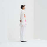 レギュラーカラーシャツ「red gradation brush1-mm2025」