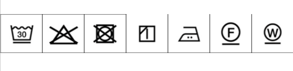 洗濯表示