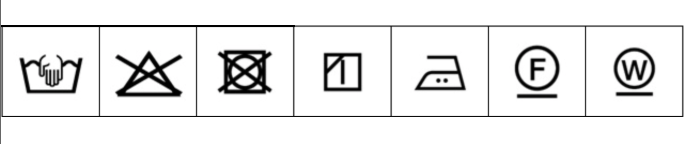 洗濯表示