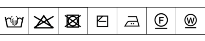 洗濯表示